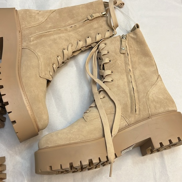 SAM EDELMAN EVINA COMBAT PLATFORM BOOT - Picture 9 of 13